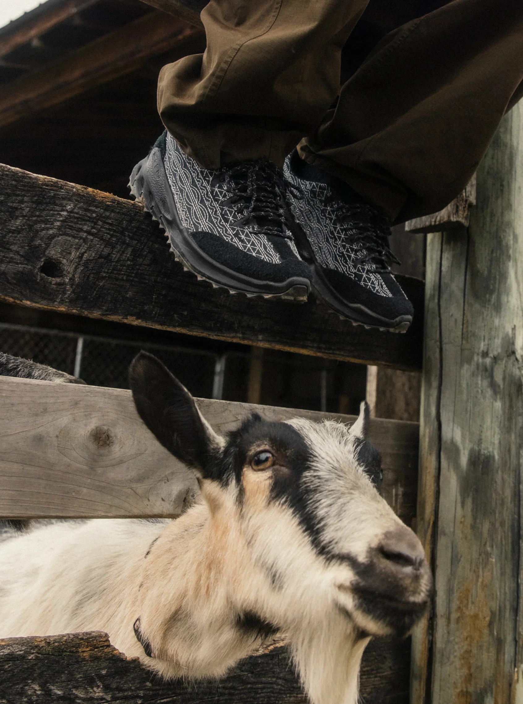 Eighteen East collaboration Jasper Zionic sneakers